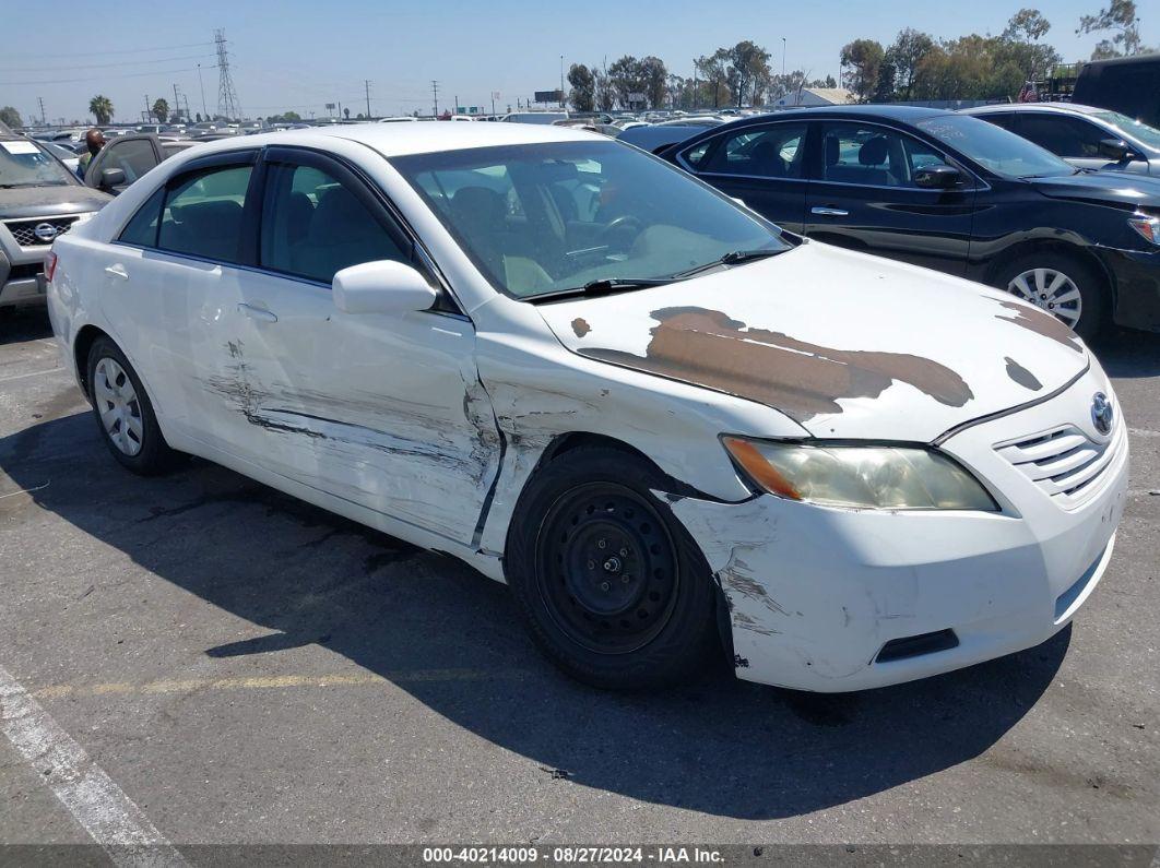 2007 TOYOTA CAMRY CE White  Gasoline 4T1BE46K17U546864 photo #1