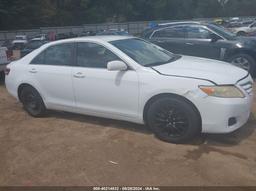 2010 TOYOTA CAMRY White  Gasoline JTNBF3EKXA3001395 photo #2