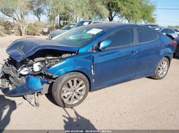 2016 HYUNDAI ELANTRA SE Blue  Gasoline KMHDH4AE4GU481462 photo #3