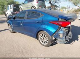 2016 HYUNDAI ELANTRA SE Blue  Gasoline KMHDH4AE4GU481462 photo #4