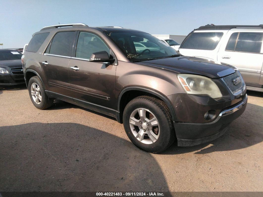 2009 GMC ACADIA SLT-1 Brown  Gasoline 1GKER23DX9J170996 photo #1