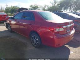 2011 TOYOTA COROLLA LE Red  Gasoline 2T1BU4EE9BC568314 photo #4