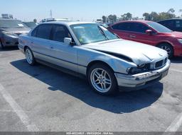 1996 BMW 740 IL Silver  Gasoline WBAGJ8320TDL36751 photo #2