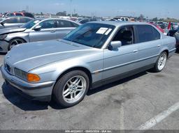 1996 BMW 740 IL Silver  Gasoline WBAGJ8320TDL36751 photo #3