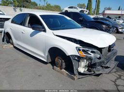 2012 VOLKSWAGEN JETTA 2.0L S White  Gasoline 3VW2K7AJ6CM387560 photo #2