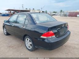 2006 MITSUBISHI LANCER ES/SE Black  Gasoline JA3AJ26E16U062619 photo #4