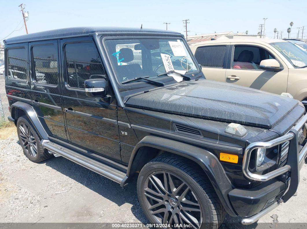 2012 MERCEDES-BENZ G 550 4MATIC Black  Gasoline WDCYC3HF2CX197165 photo #1