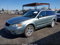 2009 SUBARU OUTBACK 2.5I LIMITED Green  Gasoline 4S4BP66C297344907 photo #3