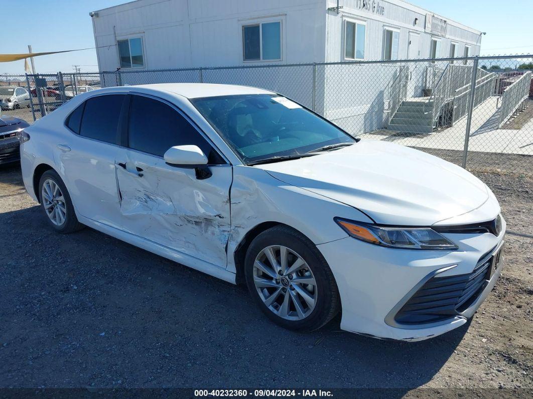 2023 TOYOTA CAMRY LE White  Gasoline 4T1C11AK6PU811462 photo #1