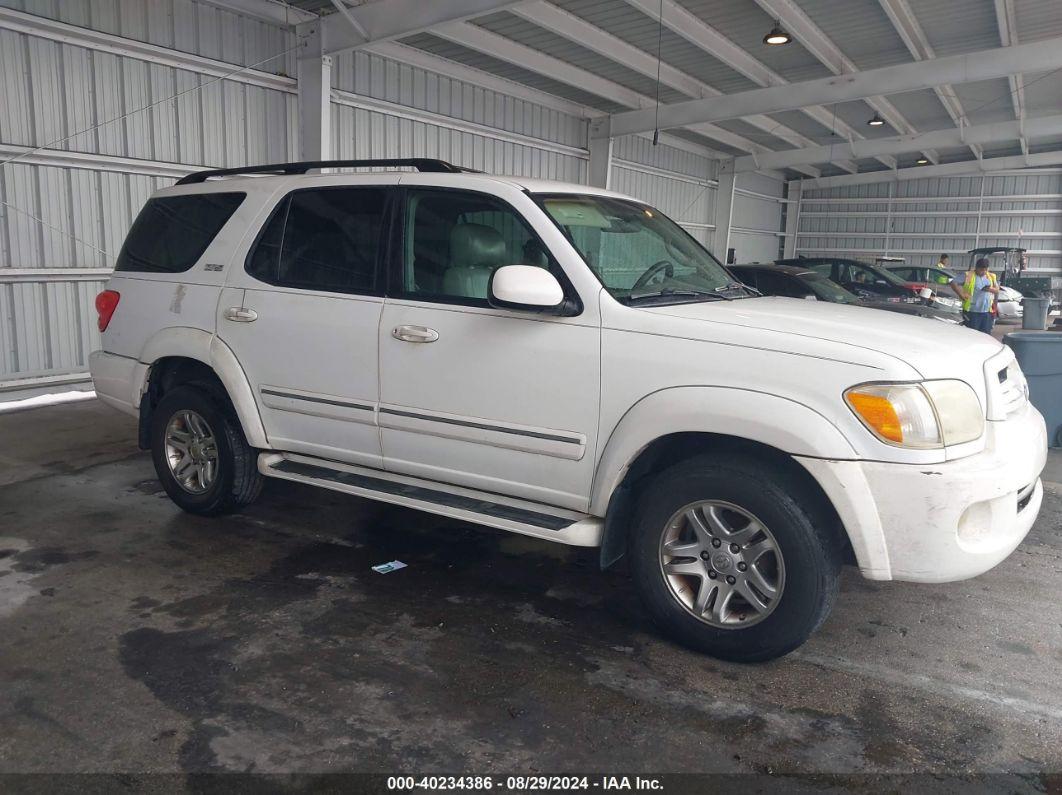 2006 TOYOTA SEQUOIA SR5 V8 Beige  Gasoline 5TDZT34A96S283765 photo #1