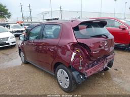 2024 MITSUBISHI MIRAGE ES/LE Maroon  Gasoline ML32AUHJ9RH013471 photo #4