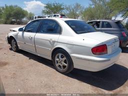 2005 HYUNDAI SONATA GLS/LX White  Gasoline KMHWF35H35A208380 photo #4