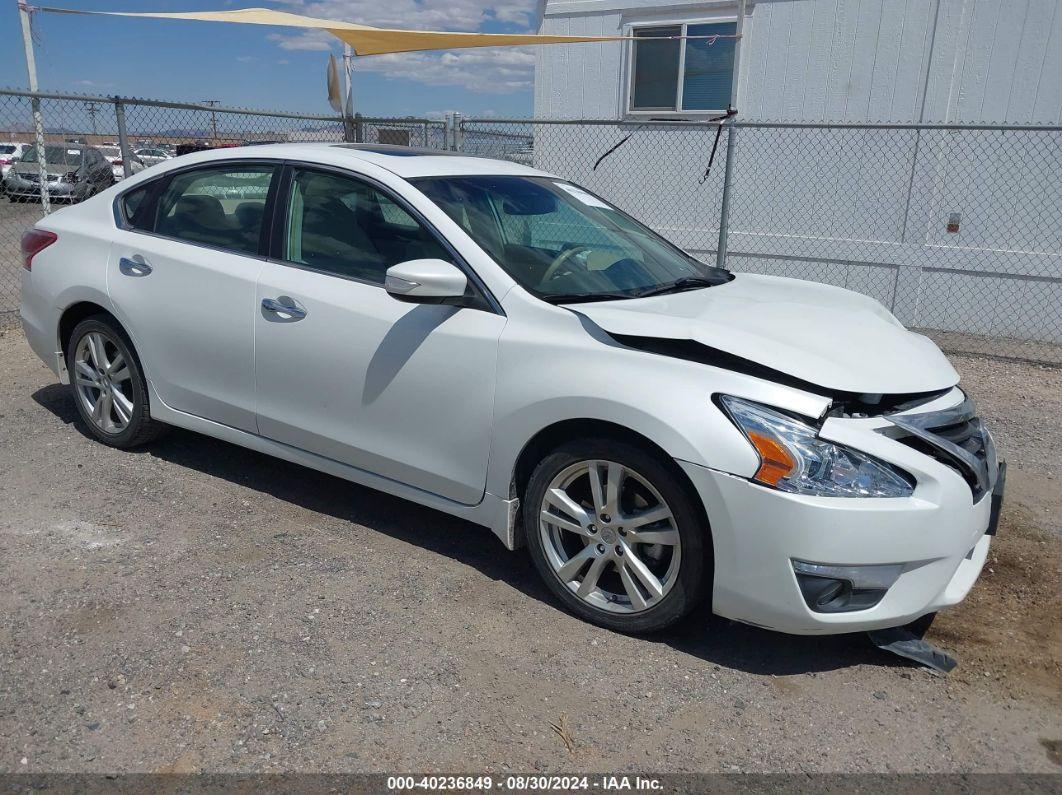 2013 NISSAN ALTIMA 3.5 SV White  Gasoline 1N4BL3APXDN508567 photo #1