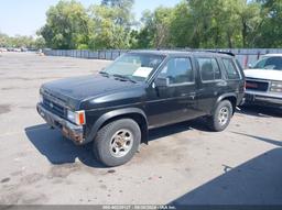 1993 NISSAN PATHFINDER XE/SE Blue  Gasoline JN8HD17Y7PW134122 photo #3