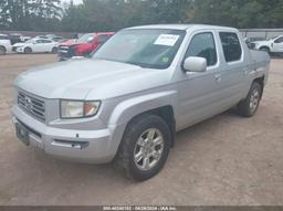 2007 HONDA RIDGELINE RTS Silver  Gasoline 2HJYK16417H528404 photo #3