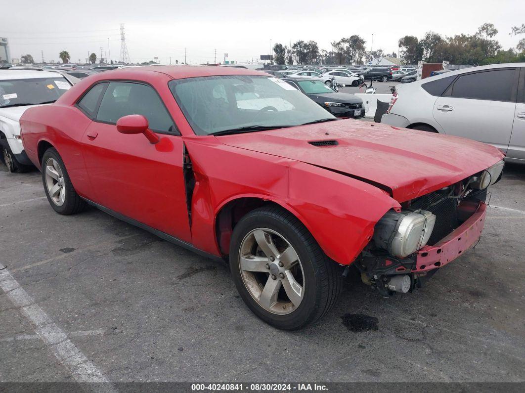 2011 DODGE CHALLENGER Red  Flexible Fuel 2B3CJ4DG7BH515506 photo #1