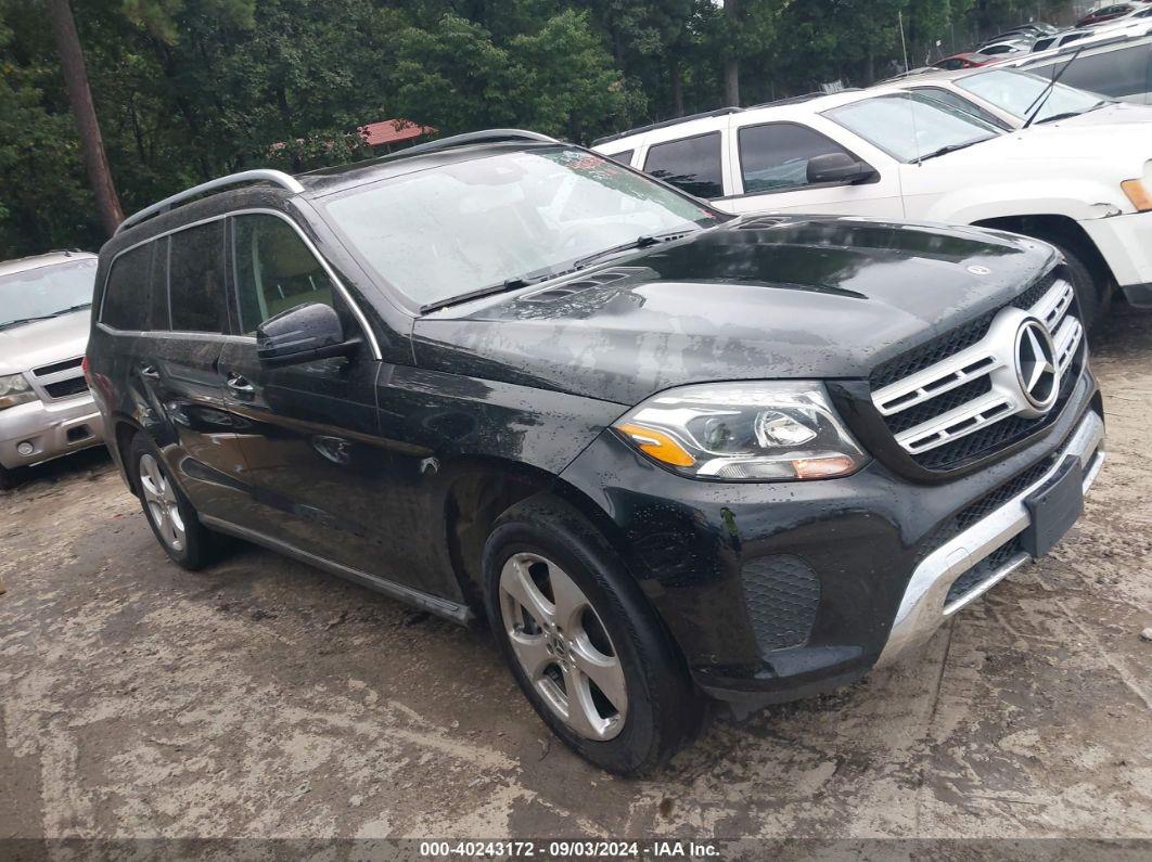 2017 MERCEDES-BENZ GLS 450 4MATIC Black  Gasoline 4JGDF6EE5HA950461 photo #1