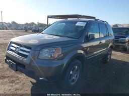 2007 HONDA PILOT EX-L Gray  Gasoline 2HKYF18547H532727 photo #3