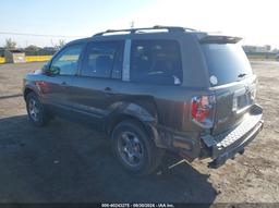 2007 HONDA PILOT EX-L Gray  Gasoline 2HKYF18547H532727 photo #4