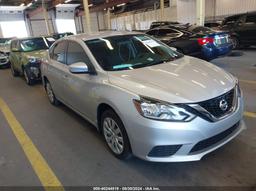 2019 NISSAN SENTRA S Silver  Gasoline 3N1AB7AP3KY272895 photo #2