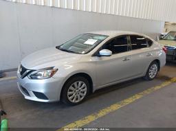 2019 NISSAN SENTRA S Silver  Gasoline 3N1AB7AP3KY272895 photo #3