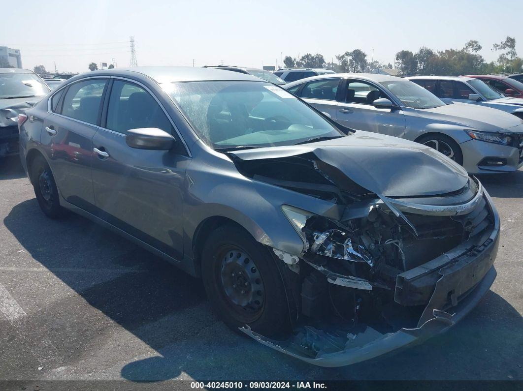 2014 NISSAN ALTIMA 2.5 S Gray  Gasoline 1N4AL3AP0EC201370 photo #1