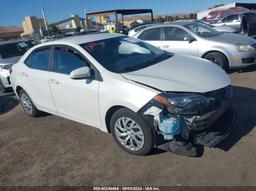 2019 TOYOTA COROLLA LE White  Gasoline 5YFBURHE3KP937015 photo #2