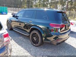 2021 MERCEDES-BENZ AMG GLS 63 4MATIC Green  Gasoline 4JGFF8KE4MA399443 photo #4