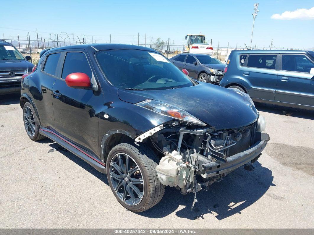 2014 NISSAN JUKE NISMO Black  Gasoline JN8AF5MR8ET362791 photo #1