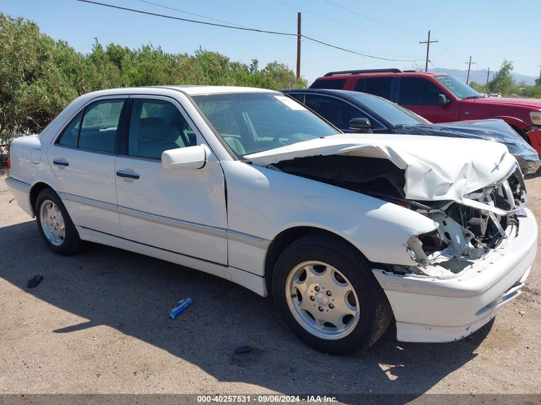 2000 MERCEDES-BENZ C 230 KOMPRESSOR White  Gasoline WDBHA24G1YA827433 photo #1