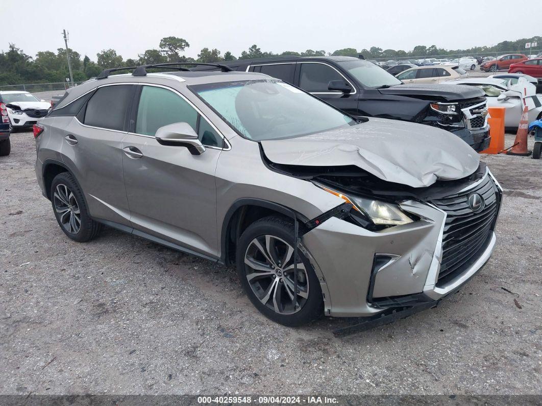 2019 LEXUS RX 350 Silver  Gasoline 2T2ZZMCA0KC118174 photo #1