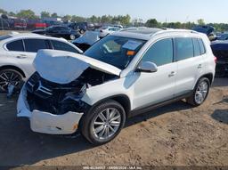 2011 VOLKSWAGEN TIGUAN SEL White  Gasoline WVGBV7AXXBW523665 photo #3