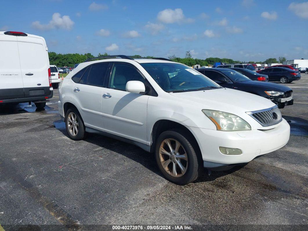 2008 LEXUS RX 350 White  Gasoline 2T2GK31U78C030248 photo #1