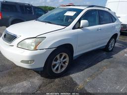 2008 LEXUS RX 350 White  Gasoline 2T2GK31U78C030248 photo #3