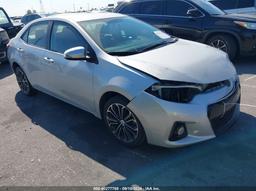 2015 TOYOTA COROLLA S PLUS Gray  Gasoline 5YFBURHE7FP327088 photo #2