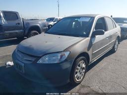 2005 HONDA CIVIC LX Gray  Gasoline 2HGES16535H510517 photo #3