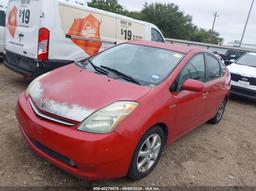 2008 TOYOTA PRIUS TOURING Red  Hybrid JTDKB20U383331571 photo #3