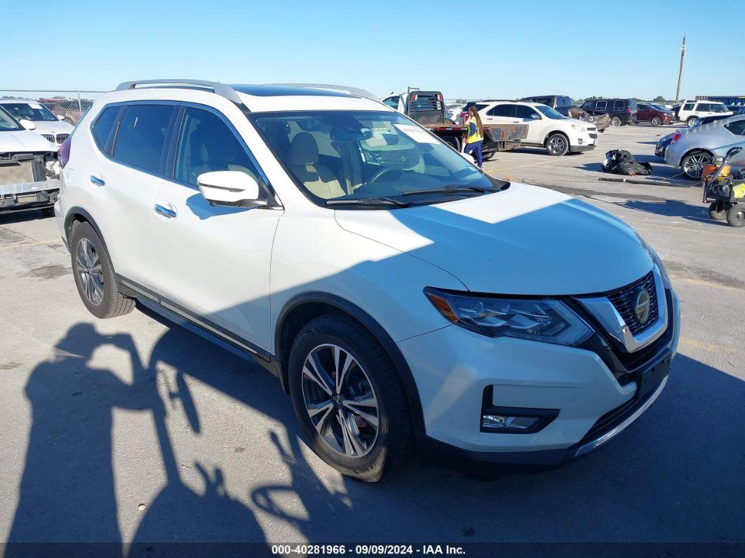 2018 NISSAN ROGUE SL White  Gasoline 5N1AT2MTXJC760461 photo #1