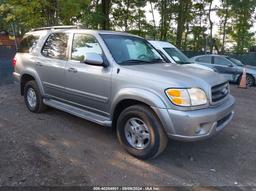 2003 TOYOTA SEQUOIA SR5 V8 Gray  Gasoline 5TDBT44A33S193143 photo #2