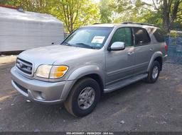 2003 TOYOTA SEQUOIA SR5 V8 Gray  Gasoline 5TDBT44A33S193143 photo #3