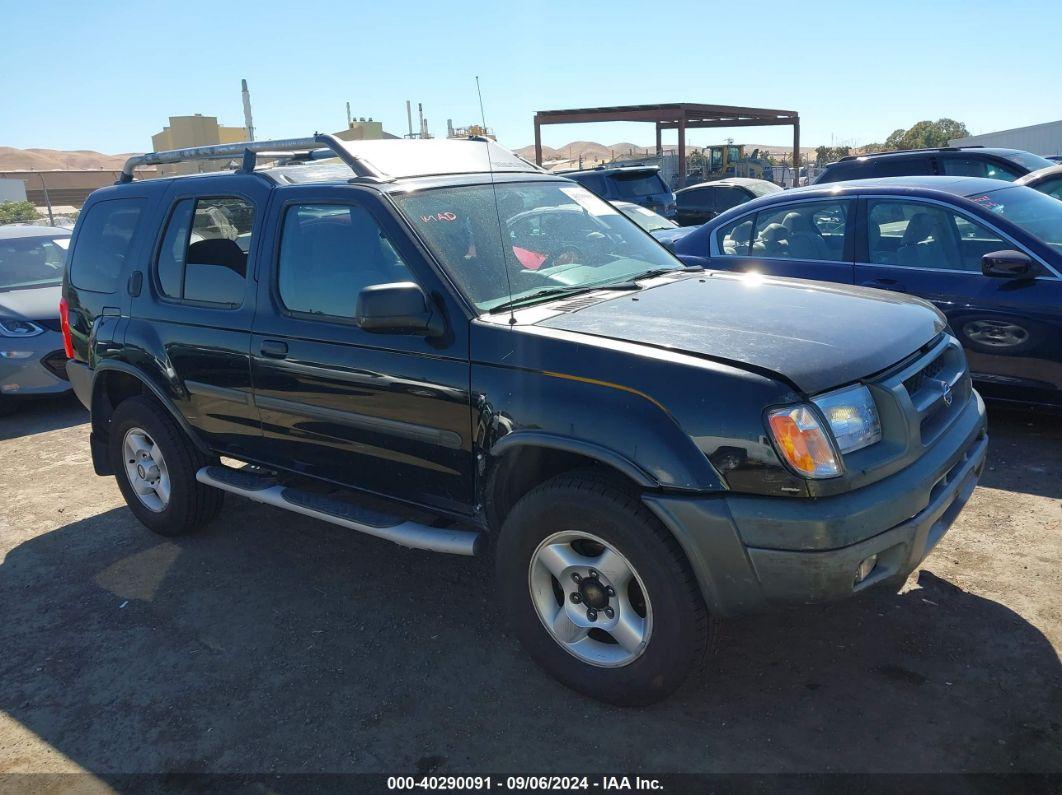 2001 NISSAN XTERRA SE Black  Gasoline 5N1ED28T51C567014 photo #1