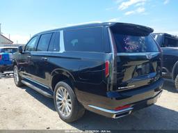 2023 CADILLAC ESCALADE ESV 2WD PREMIUM LUXURY Black  Gasoline 1GYS3KKL0PR265293 photo #4