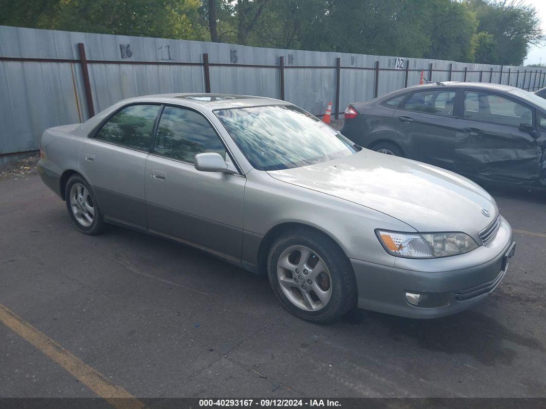 2001 LEXUS ES 300 Silver  Gasoline JT8BF28G810324981 photo #1