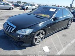 2012 MERCEDES-BENZ S 550 Black  gas WDDNG7DB0CA421520 photo #3