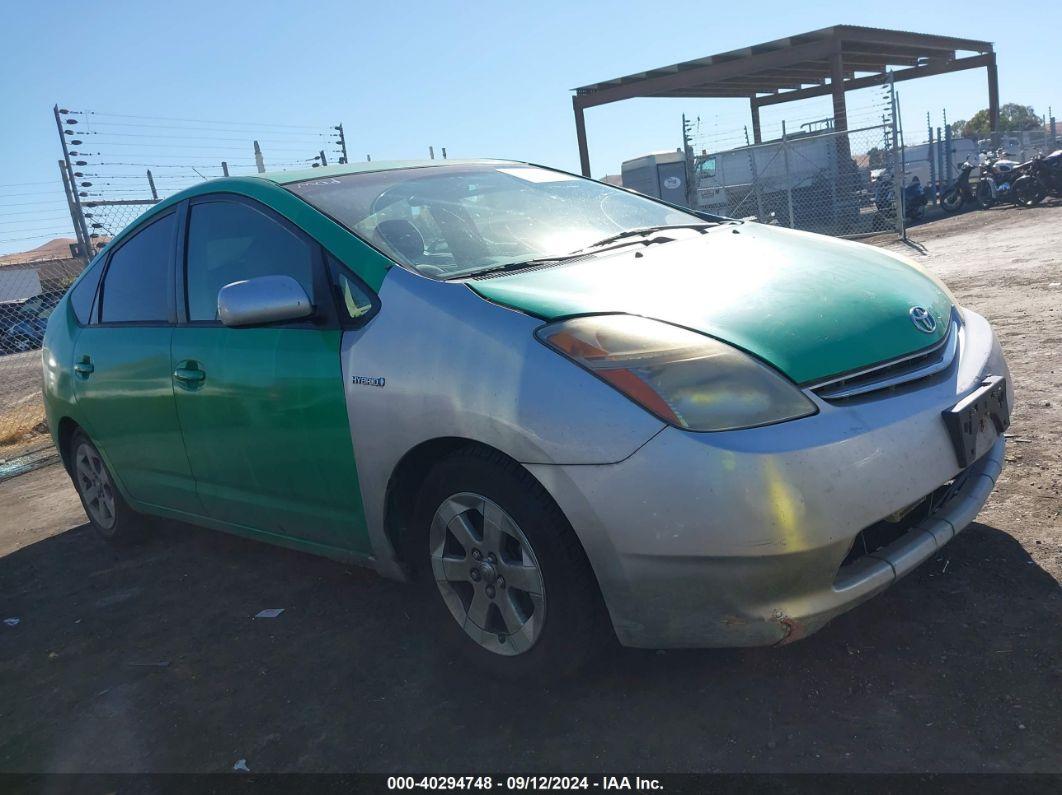 2008 TOYOTA PRIUS Green  Hybrid JTDKB20U987743308 photo #1