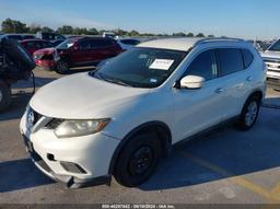 2014 NISSAN ROGUE SV White  Gasoline 5N1AT2ML7EC859308 photo #3