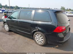 2012 VOLKSWAGEN ROUTAN SEL Black  Flexible Fuel 2C4RVACG7CR277083 photo #4