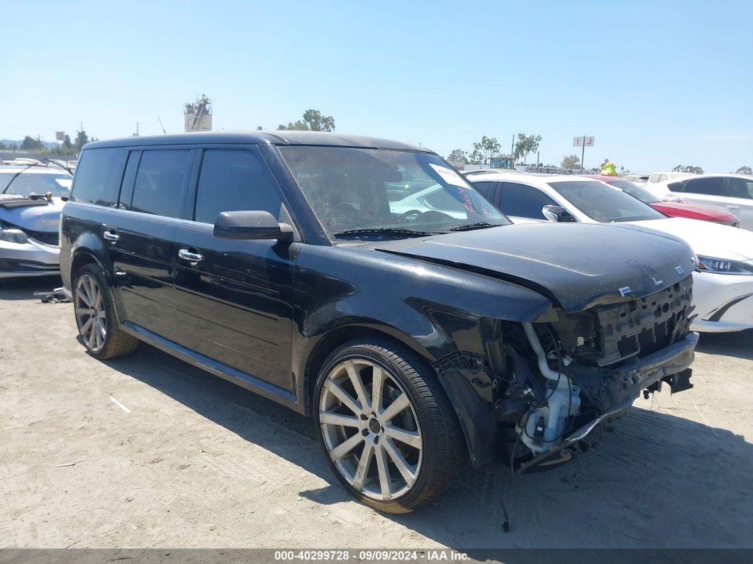 2014 FORD FLEX LIMITED Black  Gasoline 2FMGK5D80EBD29109 photo #1