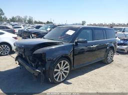 2014 FORD FLEX LIMITED Black  Gasoline 2FMGK5D80EBD29109 photo #3