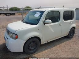 2010 NISSAN CUBE 1.8S White  Gasoline JN8AZ2KR1AT168722 photo #3